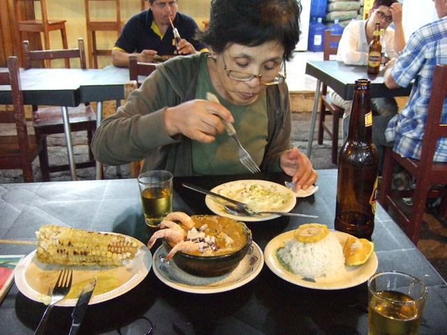 Isabela島屋台レストラン