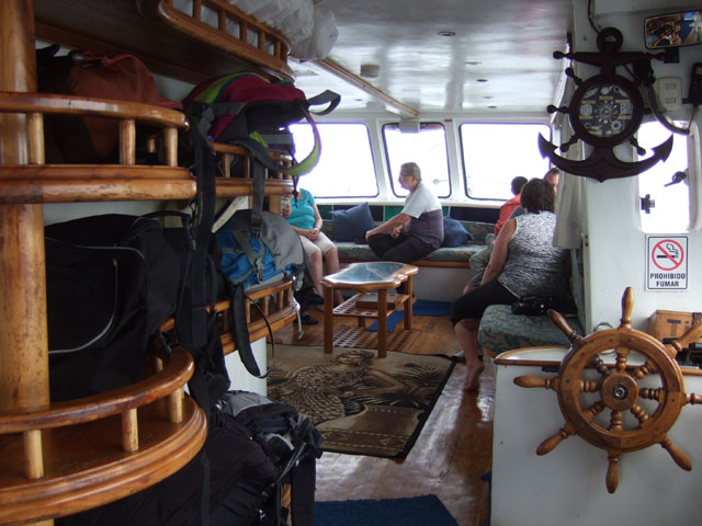 サンタ・フェ島ツアー, Tour of the Santa-Fe Island