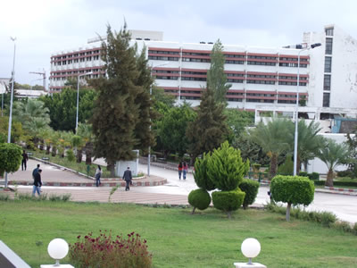Tishreen University in Lattakia City