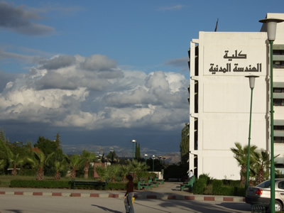 Tishreen University in Lattakia City