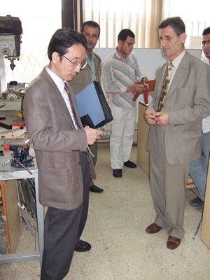 Interchange between Tishreen University and JICA