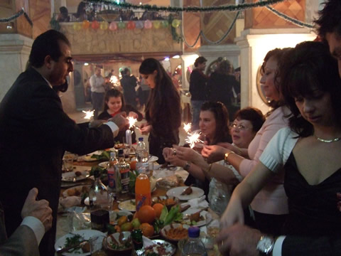 ���V�A�O���[�v�N���N�n�p�[�e�B��Dr. Moustafa�����ҁ@Dec.31.2007 - Jan. 1, 2008